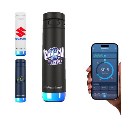HidrateSpark® 21 oz. PRO 2 Bottle with Chug Lid, Full Color Digital