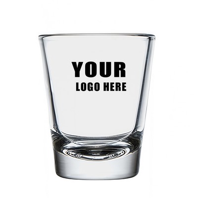 2 Oz. V-Shaped Clear Shot Glass