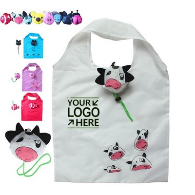 Customizable Foldable Animal Tote Bag For Promotional Use