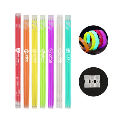 8'' Disposable Glow Stick Bracelets