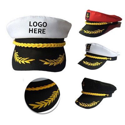 Nautical Commander Yacht Hat