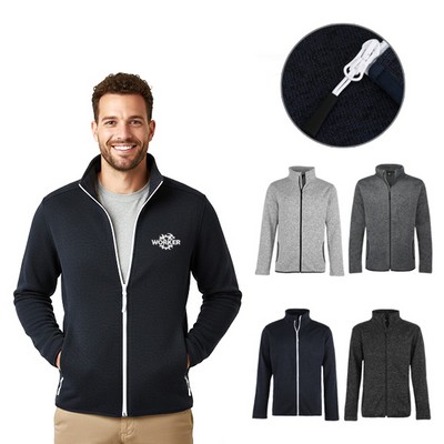 Men's Full-Zip Sweater Fleece Outerwear