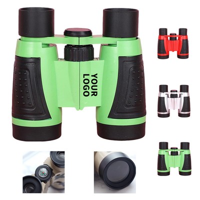 Compact Kids Binoculars Folded Design Easy Focus