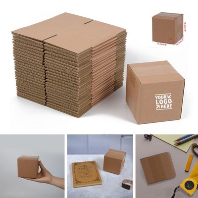 4x4x4" Small Corrugated Cardboard Shipping Box