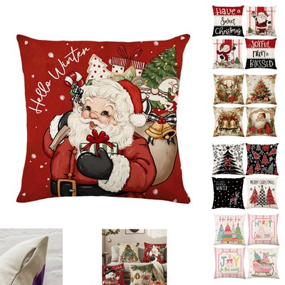 Linen Full-Color Pillowcase