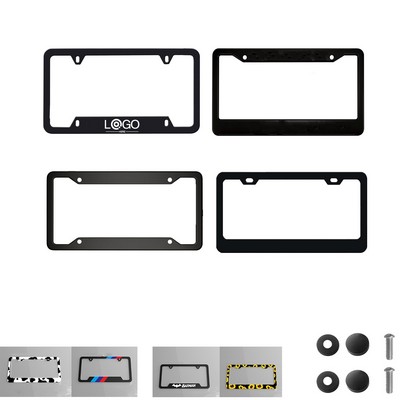 Aluminum Alloy License Plate Frames