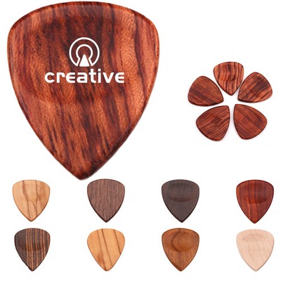 Wooden Guitar Pick