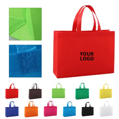 Non Woven Shopper Tote Bag 16" Length 12" Width