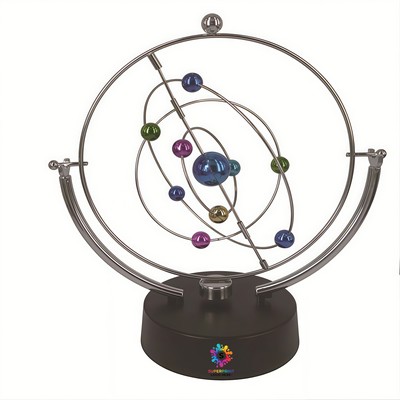 Metal Kinetic Orbit Desk Sculpture