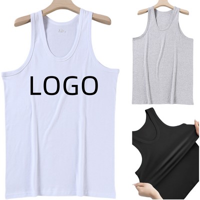 Classic Racerback Cotton Tank Top