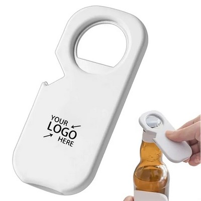 3-in-1 Magnetic Bottle Opener for Refrigerator