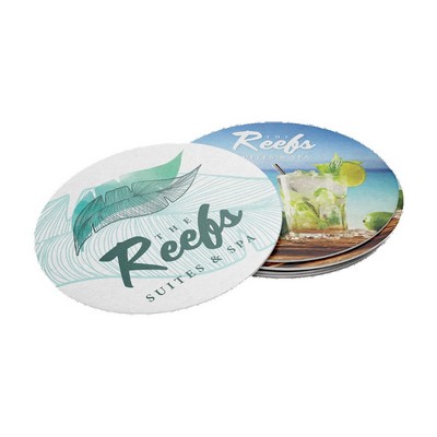 Circle Pulpboard Coaster