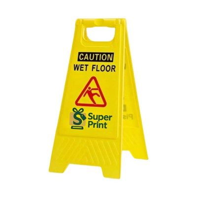 A Frame Plastic Yellow Billboard