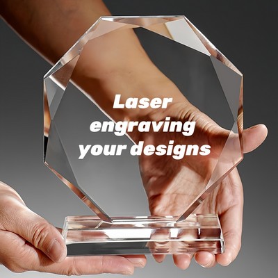 Custom Crystal Trophy