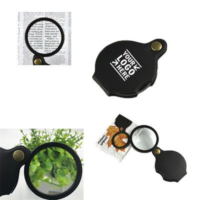 Leather Magnifying Glass Case