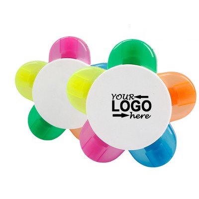 5-in-1 Flower-Shaped Highlighter