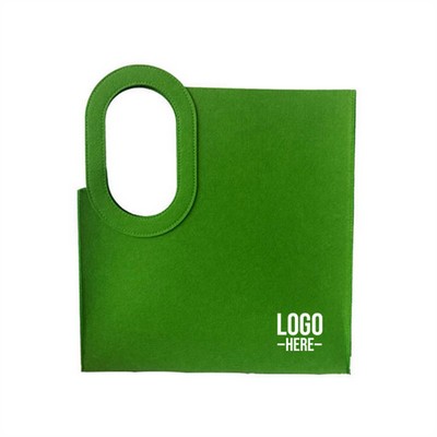 Large Felt Tote Bag