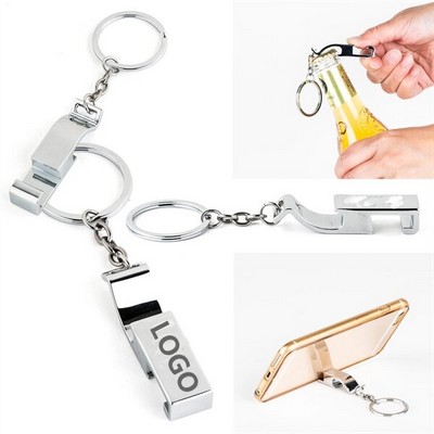 Phone Holder and Bottle Opener Keychain