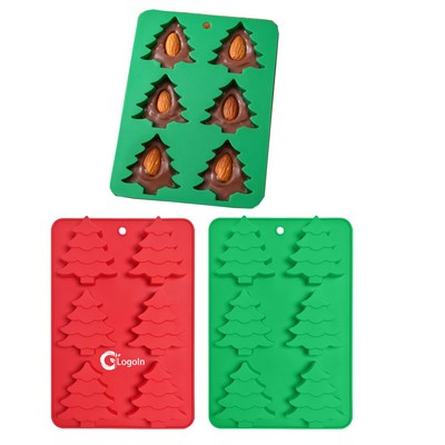 Christmas Tree Silicone Mold Cookie Cutters Presses