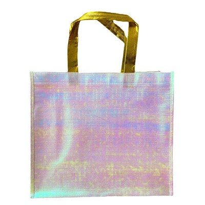 Metallic Non-Woven Tote Bag