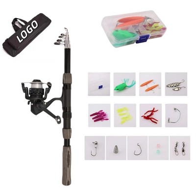 Premium Telescopic Fishing Rod and Reel Combo Kit