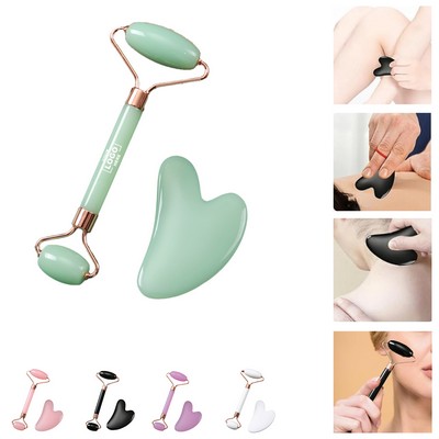 Resin Double-Headed Roller Massager