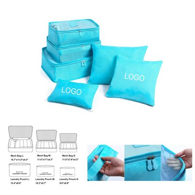6 Set Travel Clothing Sorting Packages