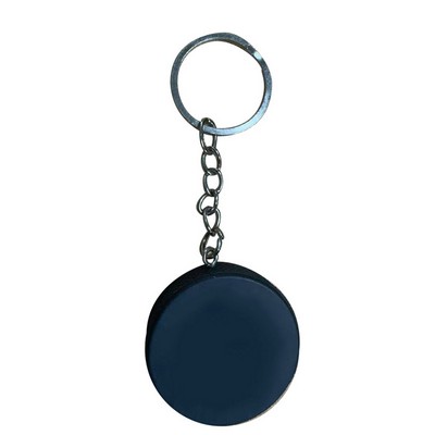 Little Hockey Puck Keychain