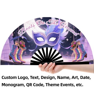 Line Dance Popping Fan Western Cowboy Boot Accessories Style