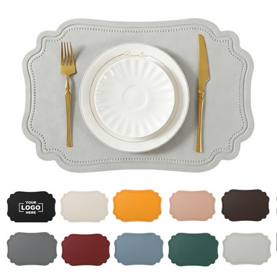Faux Leather Table Placemats