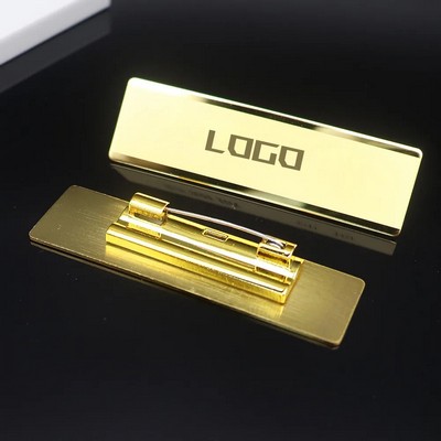 Metal Name Badge