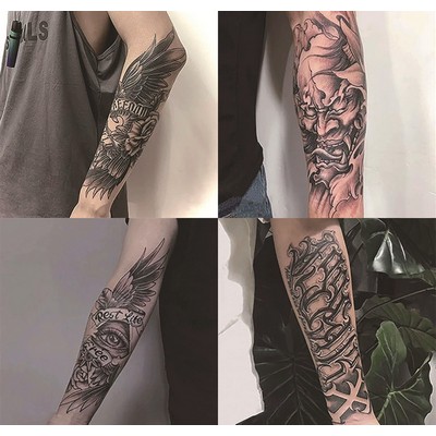 Custom World Cup Arm Temporary Tattoo - 4.1×7.1"