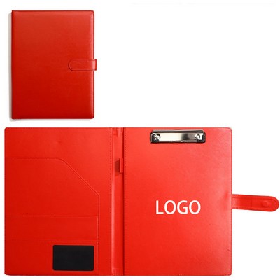 Leather Portfolio Folder Binder