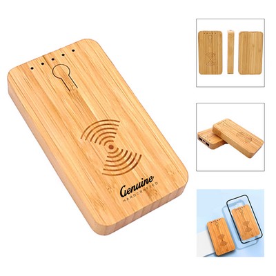 5000mAh Wireless Dual Port Power Bank