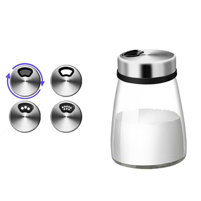 180mL Adjustable Hole Salt & Pepper Shaker
