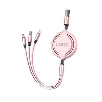 3" 1 Charging USB Cable