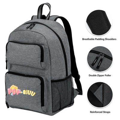Graphite 15.6" Computer Backpack W Pockets