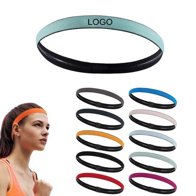 Sports Elastic Moisture Wicking Head Band