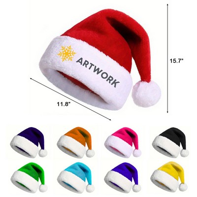 Christmas Plush Santa Hat
