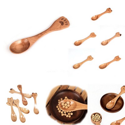 Beech Cartoon Children's Wooden Spoon