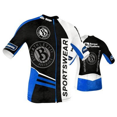 Unisex Full Color Sublimated Cycling Jersey
