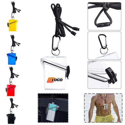 Waterproof Case ID Card Holder