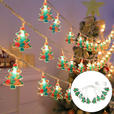 118" Santa Claus-Shaped Led Christmas String Lights