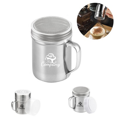 304 Stainless Steel Powder Sugar Shaker Seasoning Jar