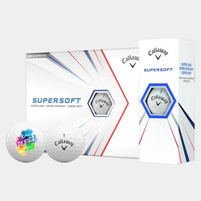 Callaway Supersoft Golf Balls with Custom Imprints