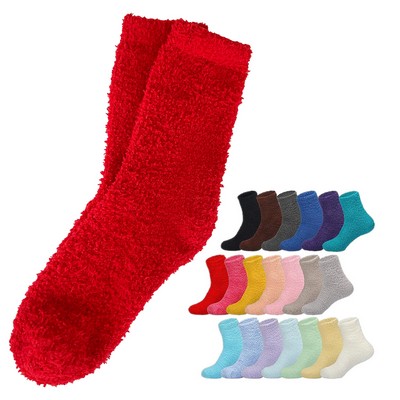 Plush socks