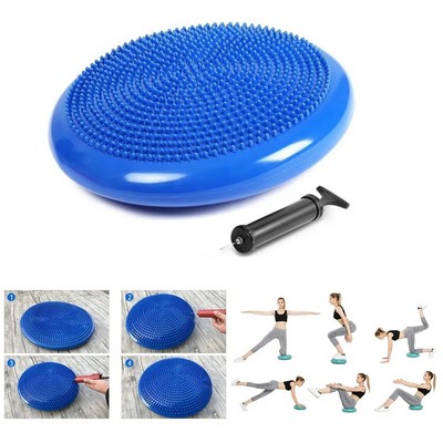 PVC Inflatable Yoga Disc Cushion