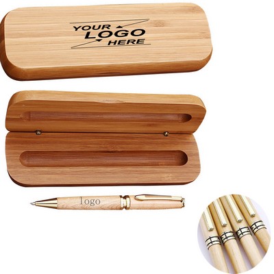 1 Set School Supplies Writing Bamboo Pen
