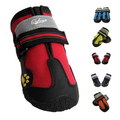 4Pcs Dog Shoes