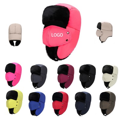 Winter Hat With Removable Windproof Mask
